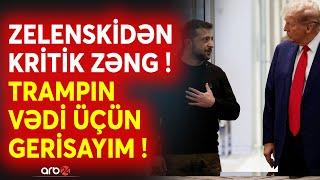 Müharibə üçün KRİTİK SAATLAR -Tramp MƏXFİ PLANI işə salır - Zelenskidən kritik zəng - Sülh masası...