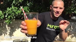 **WORLD FIRST**  Hurom H22 Commercial Cold Press Juicer - Full Review