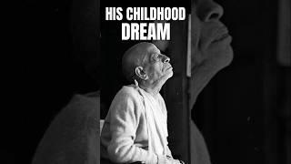 Prabhupada's Dream as a Child - Swami Tripurari