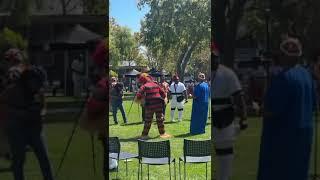 Igbo masquerade at the iri-ji festival ndígbo California 2024 #shorts