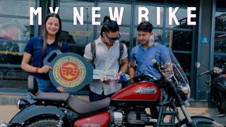 Taking Delivery | Royal Enfield | Meteor 350 | Nepal | 2024 | Cinematic Journey