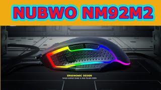 เมาท์ Nubwo NM90M2 | Nubwo Mouse Gaming Macro Oberon NM-90M2 ( โฉมใหม่ล่าสุด )