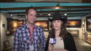 Calgary Stampede Roving Reporter - Western Showcase Artist Brad Holt