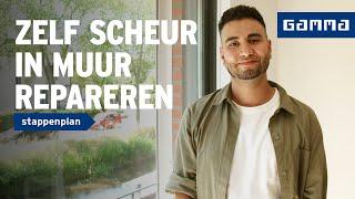 Scheur in de muur repareren - makkelijk en snel | GAMMA