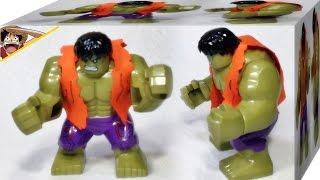 DLP 어벤져스 헐크 브루스 배너 레고 짝퉁 미니피규어 리뷰 Lego avengers the Hulk bruce banner minifigures