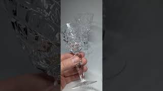 Набор хрустальных рюмок ГХЗ. Винтаж,новые. Высота 14 см. Цена 2700₽ +79785832921 Вацап