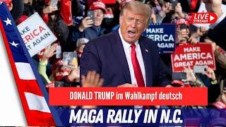 LIVE Trump MAGA Rally in North Carolina.