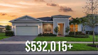 3 Bed + Den | Open Concept New Construction Model Home Tour | Kenley Tradition Port St Lucie Florida