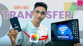 How to Share Files between iPhone & Windows for Free | SHAAD RAZVI