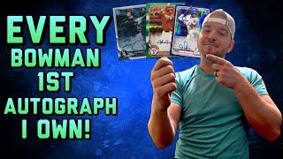 MY BOWMAN 1ST AUTOGRAPH COLLECTION || SPORTS CARD COLLECTING