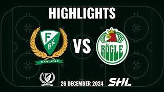 Highlights från Färjestad - Rögle *SHL OMGÅNG 27*