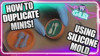 How to Duplicate Miniatures Guns and Other Items Using Silicone and Fast Dry Clay