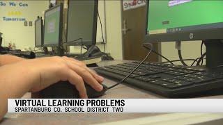 Spartanburg District 2 working to fix virtual learning issue