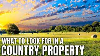 SDA COUNTRY LIVING: WHAT TO LOOK FOR IN A PROPERTY.