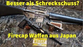 Frei verkäuflich: Die unbekannte Welt der japanischen Firecap Waffen