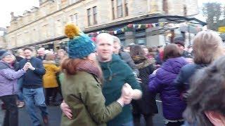 2019 New Year's Day The St. Bernard's Waltz Dance Pitlochry Highland Perthshire Scotland