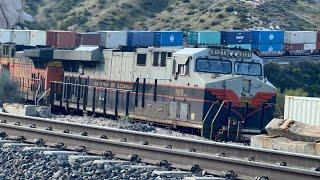 Railfanning Sullivan’s Curve in Cajon Pass for the first time. 4/6/24. (PART 2)