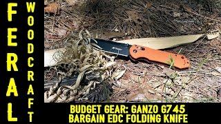 Budget Gear: Ganzo G745 Folding Knife an EDC Bargain Blade