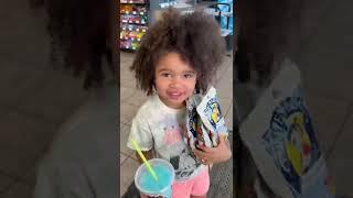 Scarlett loves Pirates Booty popcorn! #scarlettgray #youtubeshorts #funnykids