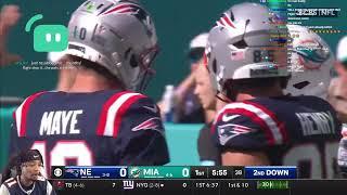 FlightReacts New England Patriots vs. Miami Dolphins Game Highlights | NFL 2024 Season Week 12!