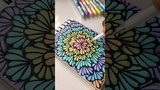 Draw an easy zen doodle with me  #art #zentangle