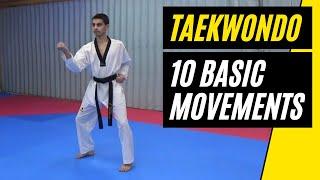 Taekwondo 10 Basic Movements