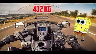 Honda GOLDWING 1800 ️ 413kg جربنا أتقل موطور