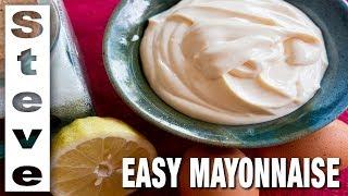 HOW TO MAKE MAYONNAISE - Easy as 123