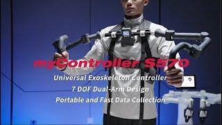 myController S570 | An Exoskeleton Controller for Motion Data Collection & Remote Teleoperation