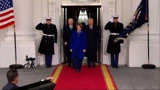 President-elect Trump leaves White House, heading to inauguration  | VOA News