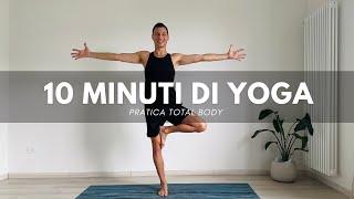 10 minuti di Yoga dolce per muovere tutto il corpo