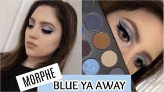 MORPHE 18A BLUE YA AWAY PALETTE REVIEW + TUTORIAL