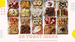 20 Fusion Inspired Toast Recipes - Easy, Healthy, Delicious!!!