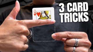 3 EASY CARD TRICKS ANYONE CAN DO | Magic Revealed