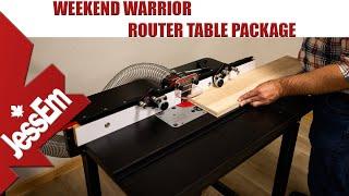 JessEm Affordable Router Table - Weekend Warrior Package