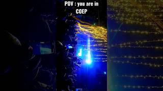 pov : you are in COEP PUNE  | Bollywood day DJ night #coep #pune #college #bollywoodday #short