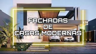 FACHADAS DE CASAS MODERNAS | MODELOS DE CASA CONTEMPORÂNEA PRA SE INSPIRAR