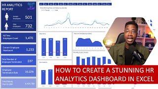 HOW TO CREATE A STUNNING HR ANALYTICS DASHBOARD IN EXCEL