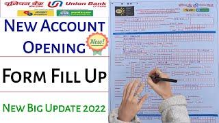 Union Bank New Account Opening Form Fill 2022 | How To Fill Union Bank Account Opening Form 2022