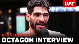 Gaston Bolaños Octagon Interview | UFC Vegas 100