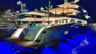 $60M INFINITE JEST Superyacht Brand New 2023 Turquoise made  75m @archiesvlogmc