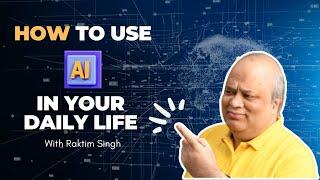 how to use ai in daily life | what is genai | how to use genai |examples of artificial intelligence