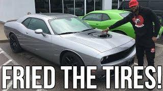 Dodge Challenger R/T Shaker Review!! And I Taught "Mr_Organik" How To Do A Burnout!!