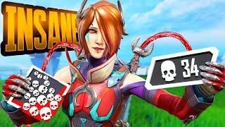 CATALYST 34 KILLS & 7400 DAMAGE WAS INSANE (Apex Legends Gameplay)