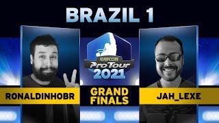 RonaldinhoBR (Nash) vs. Jah_Lexe (Rashid) - Grand Final - Capcom Pro Tour 2021 Brazil 1