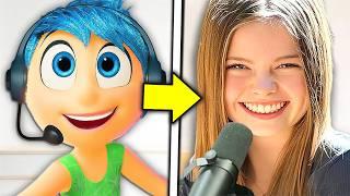 7 YouTubers Behind The Voices! (Salish Matter, Inside Out 2, DanTDM)