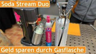 Soda Stream Duo/Terra Adapterschlauch | Geldsparen beim Sprudler | Gasflasche anschließen und testen