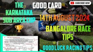 Bangalore Race Tips and Selection|| The Karnataka Sub Area Cup 