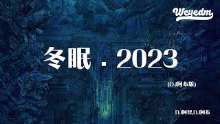 DJ阿智,DJ阿布 - 冬眠·2023 (DJ阿布版)「你听啊秋末的落叶 你听它叹息着离别你，只剩我独自领略 海与山风和月」【動態歌詞/pīn yīn gē cí】#DJ阿智 #DJ阿布 #冬眠202