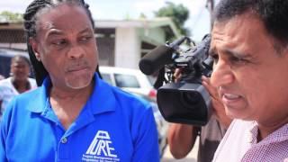 Minister of Works tours the La Horquetta/Talparo Constituency